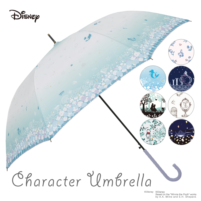 【Disney】キャラクター レディース アンブレラ