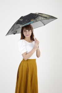 キャンバスパラソル,晴雨兼用日傘,デザイン,かわいい,カワイイ,ギフト,プレゼント,折りたたみ傘
