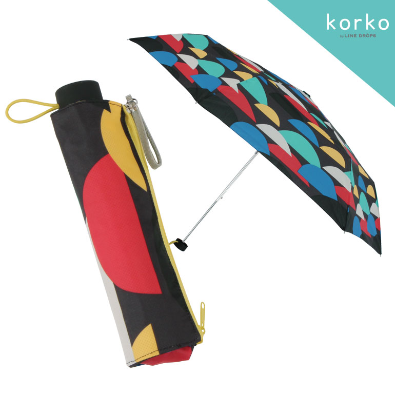 korko　スリム折りたたみ傘