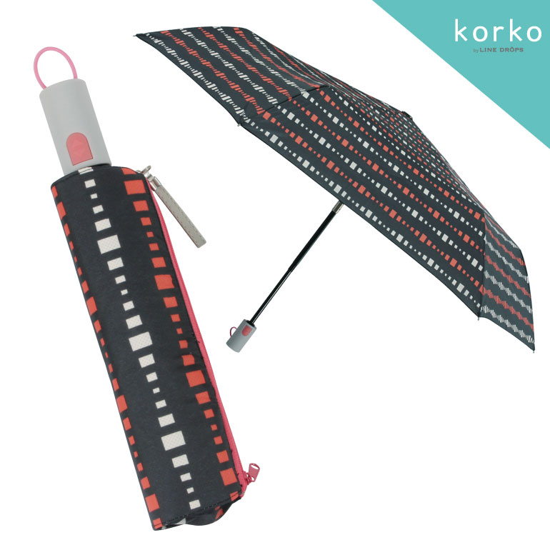 korko　スリム折りたたみ傘