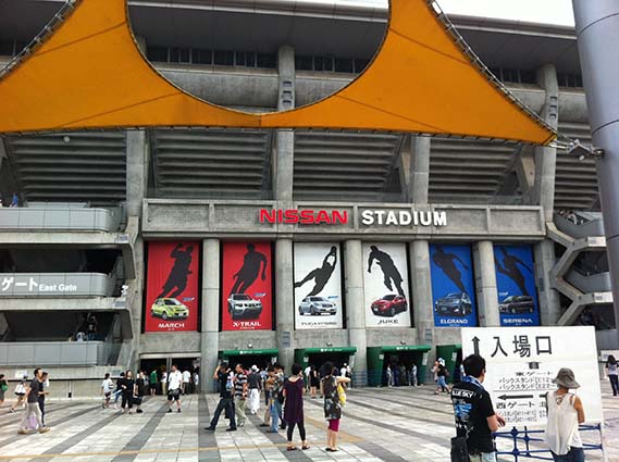 BLUE SKY　日産スタジアム