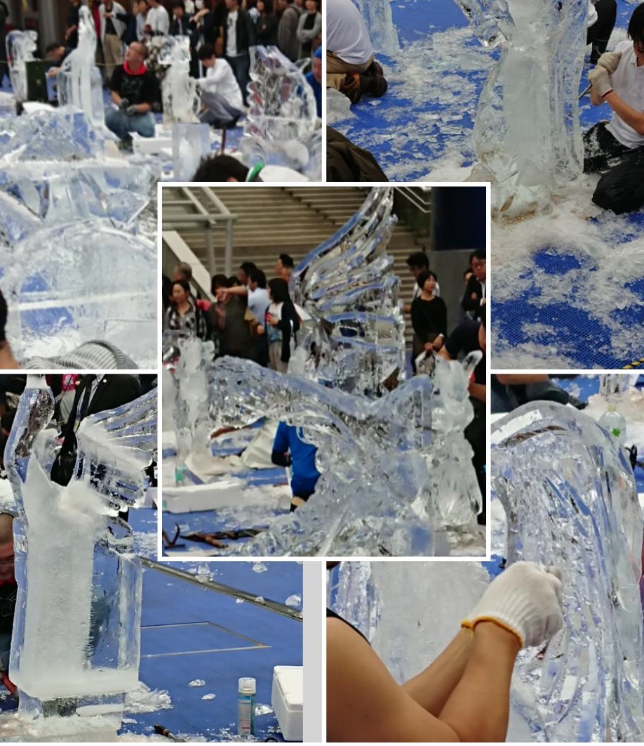 ’18 氷の彫刻